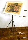 折りたたみ式 スチール譜面台 ミュージックスタンド【中古】|置物・トイ|インテリア