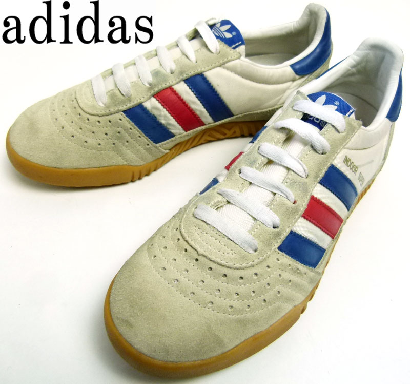 訳あり】アディダス adidas indoor super トリコロール スカッシュ