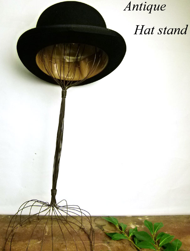 USA アンティーク ワイヤー 帽子スタンド / ハットスタンド【中古
