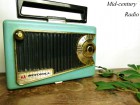 【希少】1940-60s Motorola モトローラ 真空管ラジオ アンティーク USA 【中古】【送料無料】|置物・トイ|インテリア