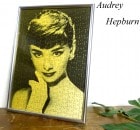 オードリーヘップバーン Audrey Hepburn ジグソーパズル 額付き【中古】|置物・トイ|インテリア