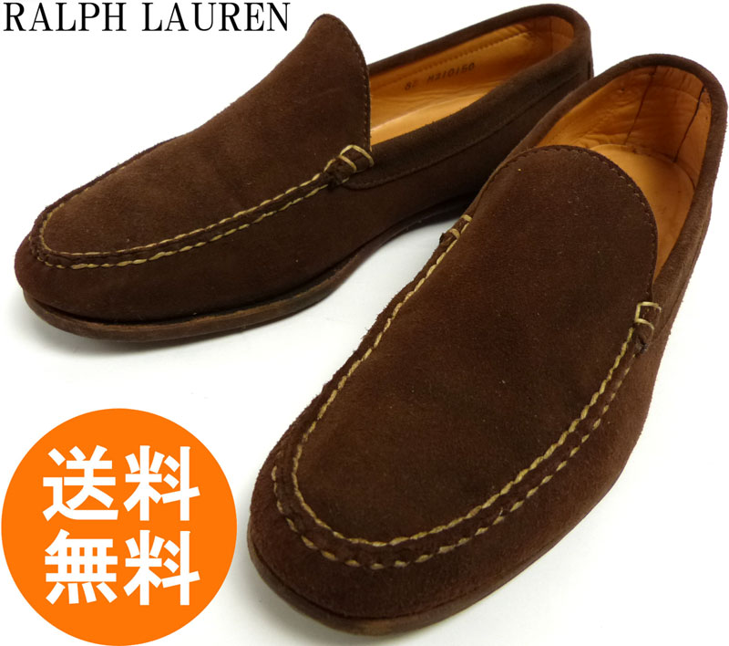 ラルフローレン POLO by Ralph Lauren スエード ローファー 8D(26cm