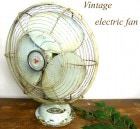 昭和レトロ 三菱電機 扇風機 / 鉄製 / グリーン / ビンテージ 【中古】|置物・トイ|インテリア