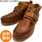 �ݥ� ���ե������ POLO Ralph Lauren REDDING �쥶�����ȥ�åץ��硼�ȥ֡��� 7.5D(25.5cm����)( ��� )����š�