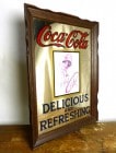 【希少】コカ・コーラ Coca-cola 看板 鏡 ミラー 珍品 ノベルティ パブミラー レトロ 【中古】|置物・トイ|インテリア