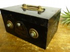 日本製 CASHBOX ミニ金庫 Royal 手提げ金庫 昭和レトロ 【中古】|置物・トイ|インテリア