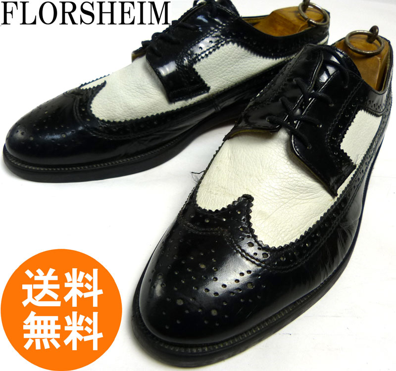 フローシャイム FLORSHEIM ウィングチップ 2トーンシューズ 43－10 