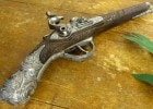 スペイン製 GONHER ピストル 拳銃型 ガン オブジェ トイ 【店舗什器】【中古】|置物・トイ|インテリア
