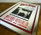 【希少】ホワイトホース WHITE HORSE パブミラー スコッチウィスキー 鏡【店舗什器】【中古】|置物・トイ|インテリア