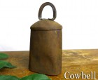 アンティーク 真鍮製 カウベル 呼び鈴(大) 【中古】|置物・トイ|インテリア