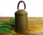 アンティーク 真鍮製 カウベル 呼び鈴(中) 【中古】|置物・トイ|インテリア