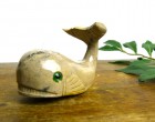 レトロな石製クジラ アンティーク【中古】|置物・トイ|インテリア