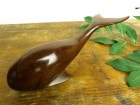 レトロな木彫りのクジラ アンティーク【中古】|置物・トイ|インテリア