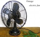 【希少】昭和レトロ 〜1940s 三菱電機 ビンテージ扇風機 戦前 4枚羽根 アンティーク【中古】|置物・トイ|インテリア