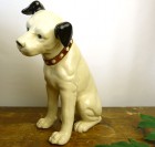 【希少】ビクター Victor ニッパー犬 陶器製置物 インテリア雑貨 オブジェ(高さ25cm)【中古】|置物・トイ|インテリア