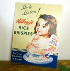 ヴィンテージ ケロッグ Kellogg's 看板 サイン【ノベルティグッズ】【中古】|置物・トイ|インテリア