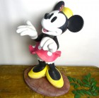 【訳あり】Disney ミニーマウス ガーデンスタチュー /ガーデニング/オブジェ/店舗什器【中古】|置物・トイ|インテリア