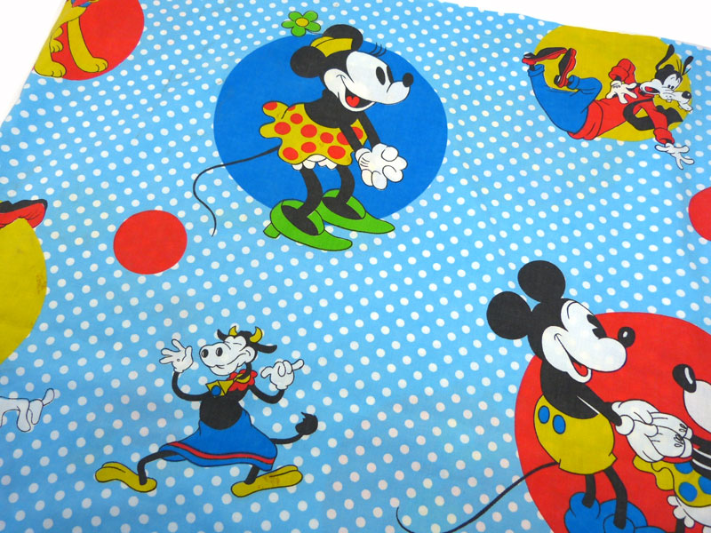 ミッキーミニー☆ダンボ ディズニードラゴン気球 フラットシーツ
