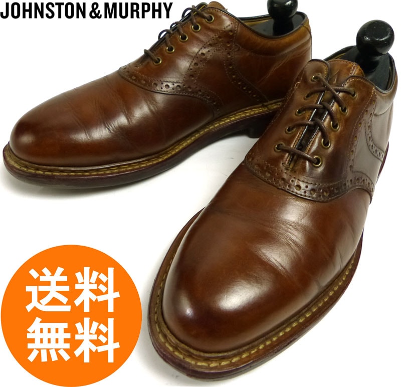 ジョンストン&マーフィー JOHNSTON & MURPHY passport レザーサドル