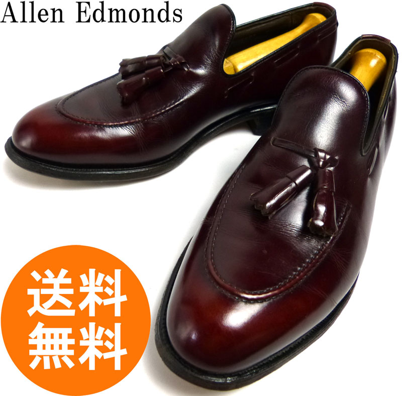 アレンエドモンズALLEN EDMONDSキルトタッセルローファー3777赤茶 極美品” Allen Edmonds（アレンエドモンズ）Quilt Tasseled