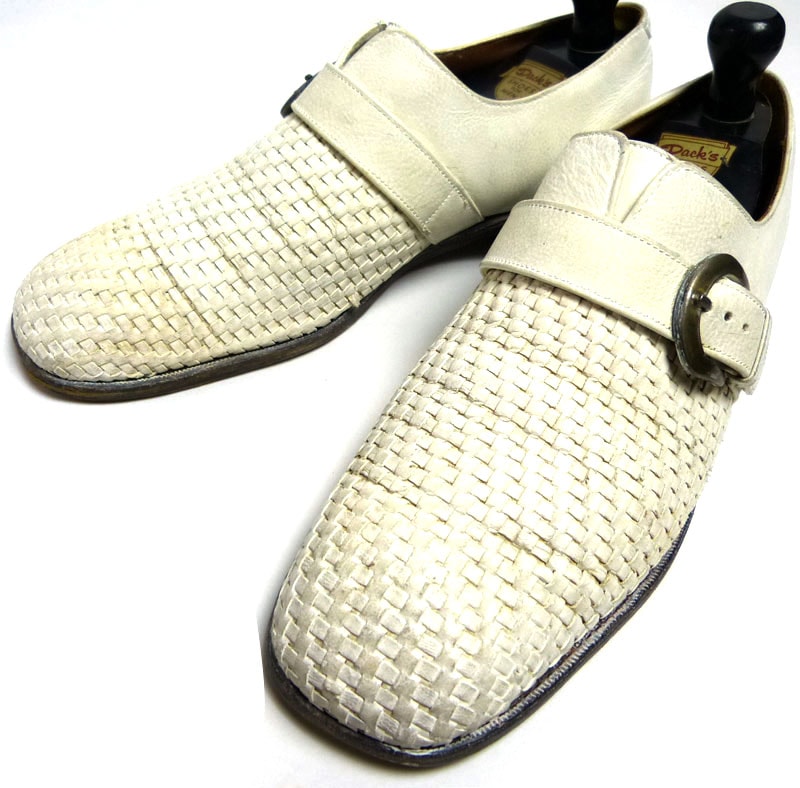 ナンブッシュ NUNN BUSH モンクストラップシューズ 95D(27.5cm相当 
