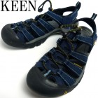 KEEN キーン アウトドアサンダル (23−23.5cm相当)(青)(レディース)【中古】|その他のシューズ