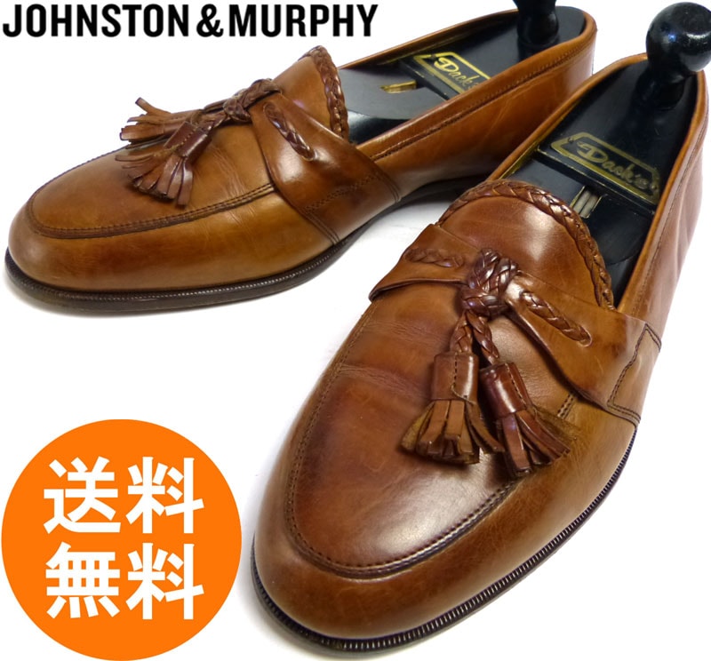 イタリア製 ジョンストン&マーフィー JOHNSTON&MURPHY タッセル 
