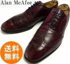【希少】イングランド(英国)製 Alan McAfee アランマカフィー#6184 ウィングチップ シューズ 10 1/2D(28.5cm相当) ( メンズ )( ビッグサイズ )【送料無料】【中古】
