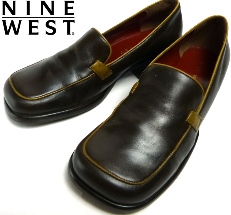 NINE WEST ナインウエスト ローファー パンプス 6M(23cm相当 