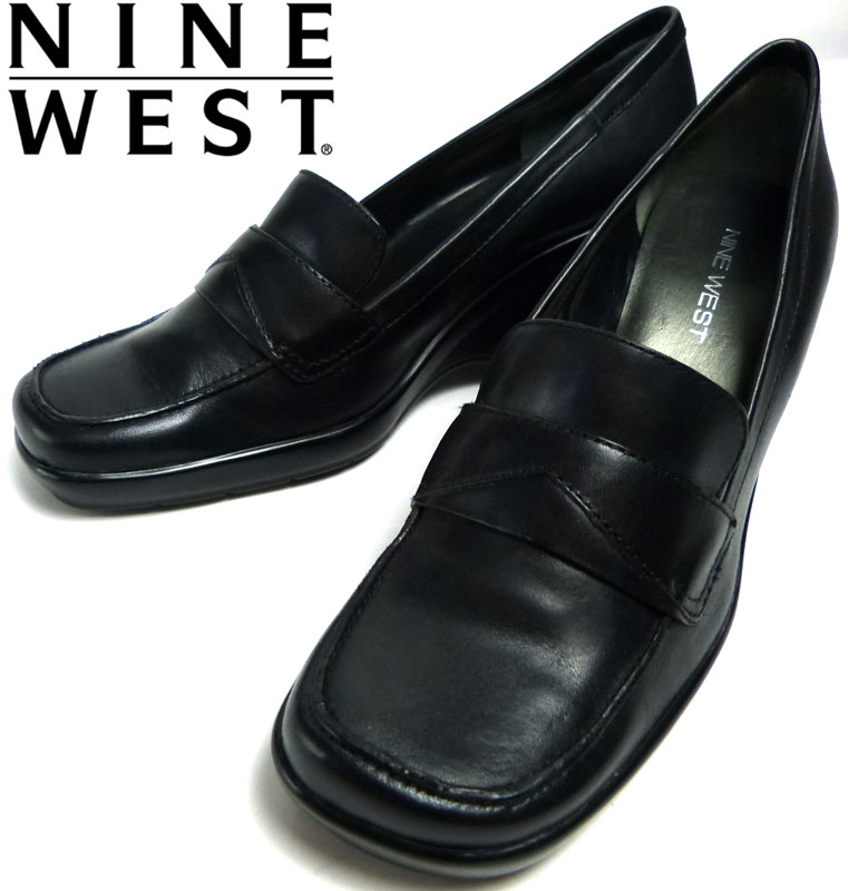 NINE WEST ナインウエスト ローファー パンプス 7M(24cm相当 