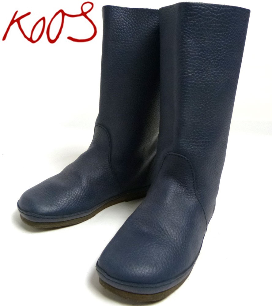 KOOS / コース レザーブーツ 38(24cm相当)(レディース)【中古 