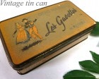 アンティーク お菓子 Tin缶(ティン) / ブリキ缶 フランス ビンテージ【中古】|置物・トイ|インテリア