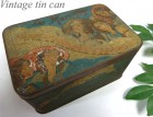 アンティーク 1960s Crepes Dentelle お菓子 Tin缶(ティン) / ブリキ缶 ビンテージ フランス【中古】|置物・トイ|インテリア