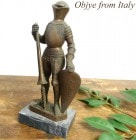 イタリア製 ナイト 騎士の置物 オブジェ イタリア インテリア雑貨 ビンテージ 大理石【中古】|置物・トイ|インテリア