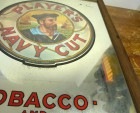 【訳あり】ビンテージ パブミラー PLAYER'S NAVY CUT（イギリスのタバコ）【店舗什器 / インテリア】【中古】|置物・トイ|インテリア