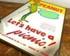 【希少】ビンテージ Mr.PEANUT ミスターピーナッツ パブミラー【店舗什器】【中古】【送料】|置物・トイ|インテリア