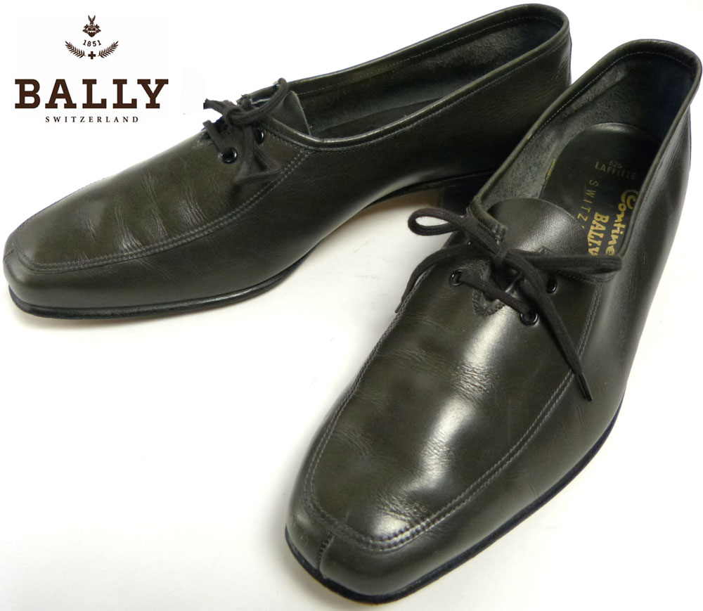 スイス製 BALLY バリー レザーシューズ 8 1/2M(25.5cm相当) (メンズ 