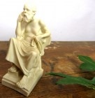 ソクラテス 像 石膏像 / オブジェ / 店舗什器 【中古】|置物・トイ|インテリア