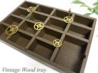 木製/ウッドボックス/木箱/ビンテージ/インテリア/店舗什器【中古】|置物・トイ|インテリア