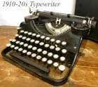 【希少】1910-20s アンティーク アンダーウッド UNDERWOOD タイプライター 【中古】【送料無料】|置物・トイ|インテリア