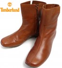 Timberland ティンバーランド サイドジップショートブーツ 8W(26cm相当)(メンズ)【中古】|ブーツ