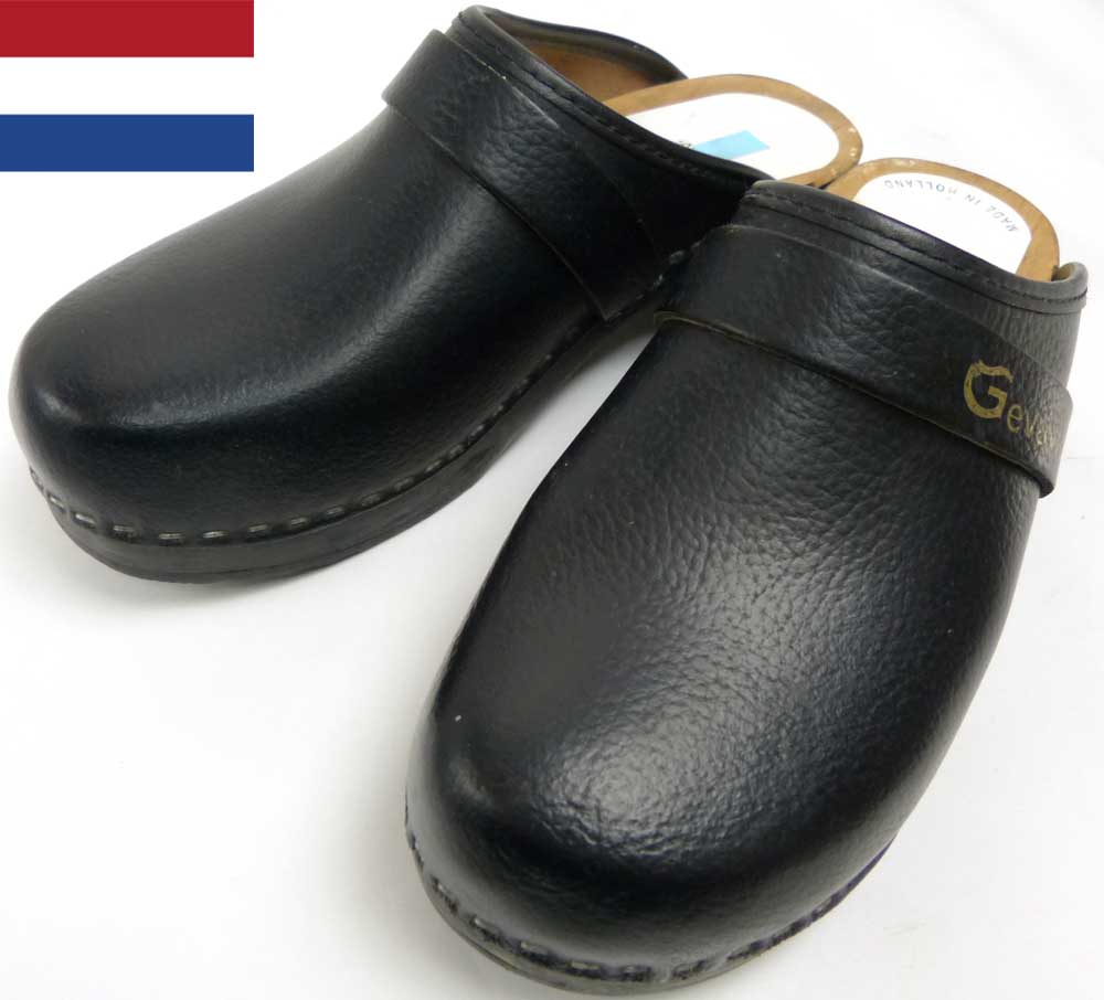 オランダ製 Gevavi ビンテージ サボ サンダル 39 24 5cm相当 北欧ブランド レディース 中古 レディースシューズ サンダル ブランド中古革靴 ビンテージ雑貨の通販ならawesome アウソム