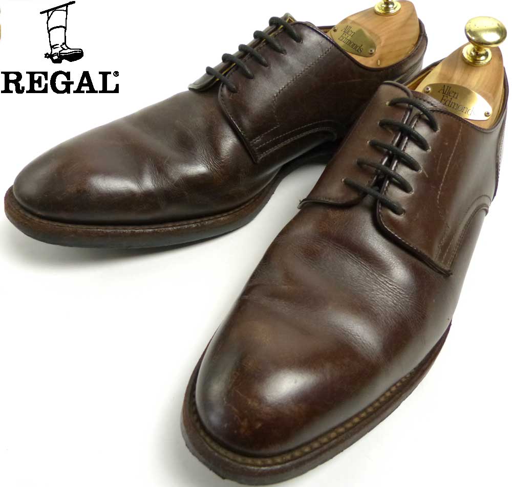 日本製 REGAL リーガル プレーントゥーシューズ 25 1/2a(25.5cm相当 