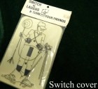 【未使用】1980s USA カメラマン スイッチカバー / スイッチプレート / コンセントカバー(デッドストック)【中古】【メール便対応可】