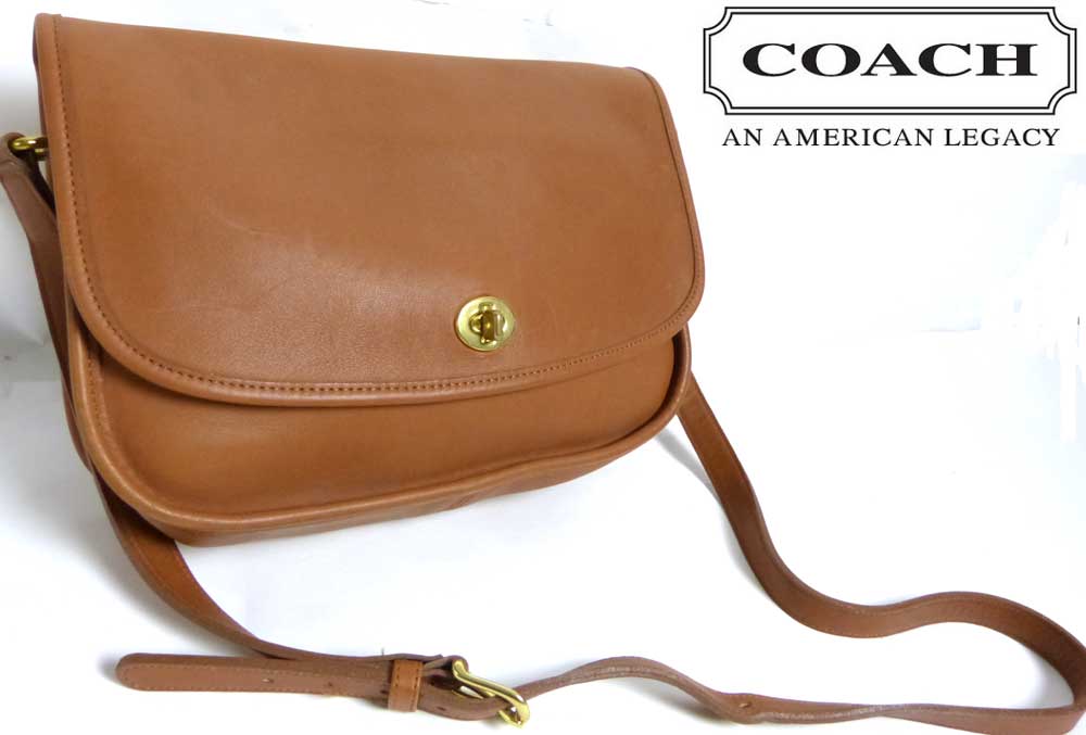 USA製 コーチ COACH オールドコーチ OLD COACH ターンロック本革レザー 