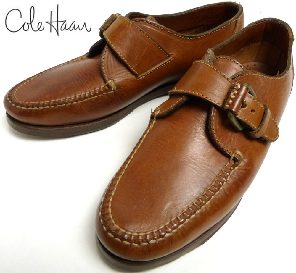 COLEHAAN / コールハーン モンクストラップシューズ US8 1/2(25-25.5cm 