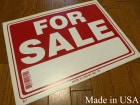 USA直輸入USA製 サインプレート / 看板 「FOR　SALE」(Made in USA )【中古】