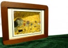 グスタフ・クリムト GUSTAV KLIMT　ポストカード付　木製額 / フォトフレーム【中古】