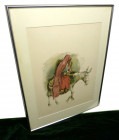 家路 水彩画 / 国武久巳 (57/200)(エディション・サインあり)【中古】
