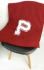 USA製 カレッジ 「P」 ウールブランケット(SPORTS WEAR社製)【中古】